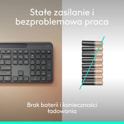 Klawiatura LOGITECH Slim Solar+