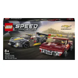 LEGO Speed Champions yarış Arabası Chevrolet Corvette C8.1968 Chevrolet Corvette (76903)