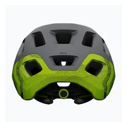 Kask rowerowy Giro Radix matte metallic black/ano lime