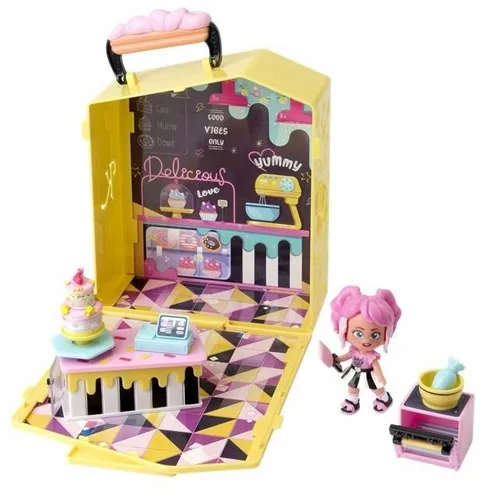 Lalka MAGIC BOX KookyLoos Tiffany's Pop Up Bakery PKLSP114IN30