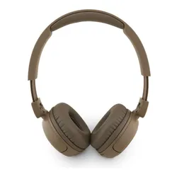 Słuchawki nauszne GUESS Metal Logo Script Brązowy