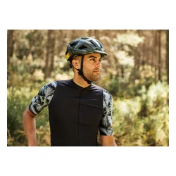 Kask rowerowy LAZER Cerro KinetiCore Żółto-zielony MTB (rozmiar M)