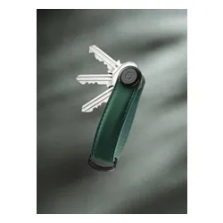 Skórzane etui na klucze Orbitkey Key Organiser Matte Leather - forest