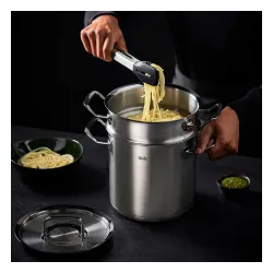 FISSLER Original Profi Collection Multistar - garnek do gotowania makaronu ze stali nierdzewnej z pokrywką 6 l
