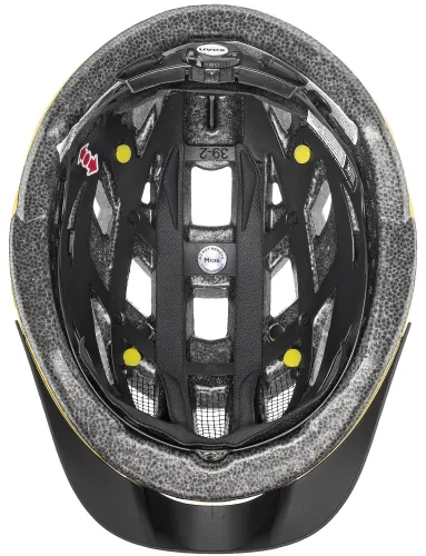 Kask rowerowy UVEX City I-Vo Żółty MTB (rozmiar 52-57) MIPS