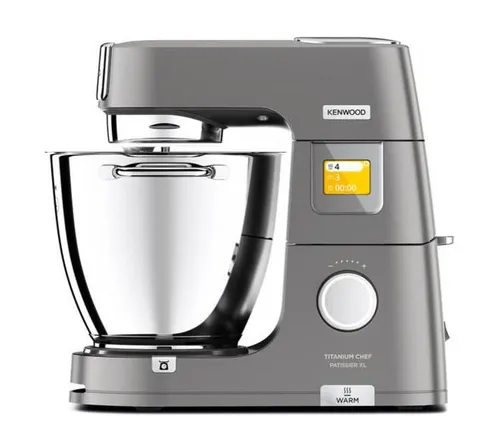 Планетарный робот Kenwood Titanium Chef Patissier XL KWL90.124SI, 1400 Вт, насадка для нарезки кубиками, кувшин-блендер