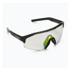Okulary przeciwsłoneczne Bollé Lightshifter black matte/phantom clear green photochromic