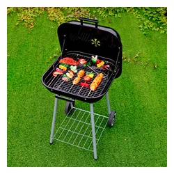 Grill węglowy VELACO VL05-BLACK Czarny