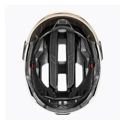 Kask rowerowy UVEX Stride Visor white matt/litemirror silver