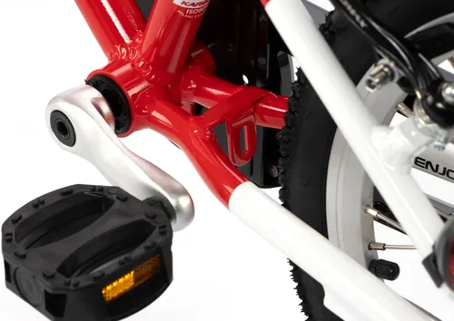 Rower dziecięcy KARBON Superlight Automatic 16 cali dla chłopca Czerwony