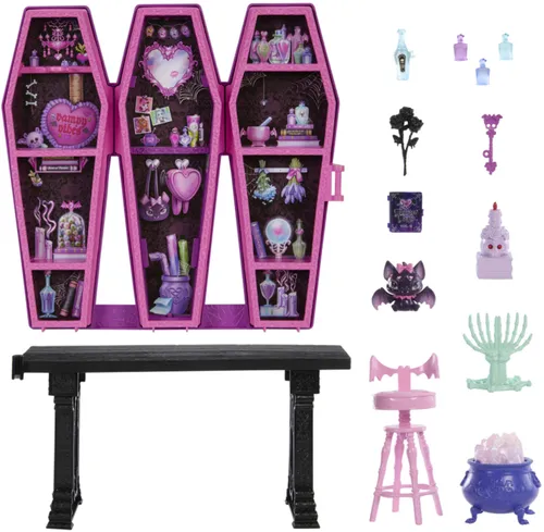 Zestaw akcesoriów MONSTER HIGH Sekretny Pokój Eliksirów Draculaury JBF15