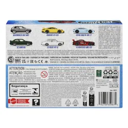 Zestaw pojazdów Hot Wheels Silver Series Euro Style JLB25 (6 szt.)