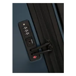 Walizka średnia poszerzana Samsonite Fyrm EXP - steel blue
