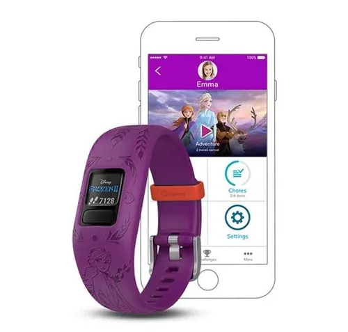 Фитнес-браслет Garmin Vivofit Junior 2 Холодное Сердце Анна