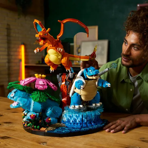LEGO 72153 Pokémon Venusaur, Charizard i Blastoise