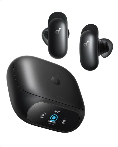 Słuchawki bezprzewodowe Soundcore Liberty 5 Pro ANC Dokanałowe Funkcje AI Bluetooth 6.1 Czarny