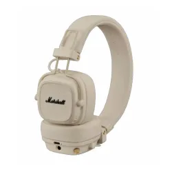 Słuchawki bezprzewodowe Marshall Major V Cream Nauszne Bluetooth 5.3 Kremowy