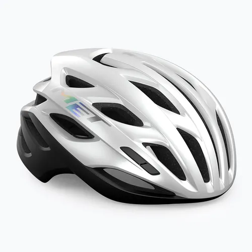 Kask rowerowy MET Estro Mips white holographic matt glossy