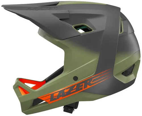 Kask rowerowy LAZER Chase KinetiCore Zielono-szary MTB (rozmiar M)
