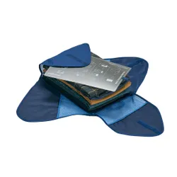 Pokrowiec Eagle Creek Pack-It Reveal Garment Folder L - aizome blue / grey