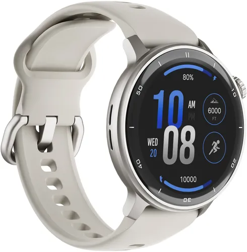 Smartwatch STELIO Activ AI GPS 46mm Srebrny