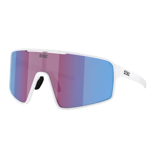 Okulary przeciwsłoneczne Bliz P001 Nano Optics Nordic Light matte white/begonia/violet blue multi
