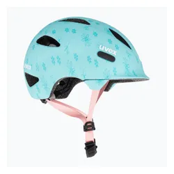 Kask rowerowy dziecięcy UVEX Oyo Style Jr flowers cyan matt