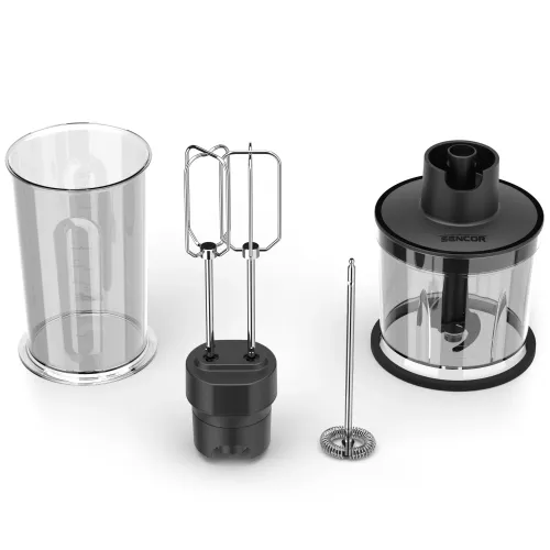 Blender Sencor SHB 5612WP 1500W Rozdrabniacz Końcówka do ubijania Spieniacz do mleka