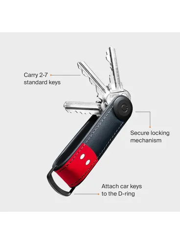 Organizer na klucze Orbitkey Disney Hybrid Leather - Mickey Mouse