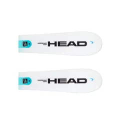 Narty dziecięce HEAD SUPERSHAPE TEAM + wiązania HEAD JRS 4.5 z GRIP WALK - Długość (cm) - 87