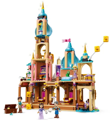 LEGO 43297 Disney: Замок Рапунцель, набор кубиков 6+