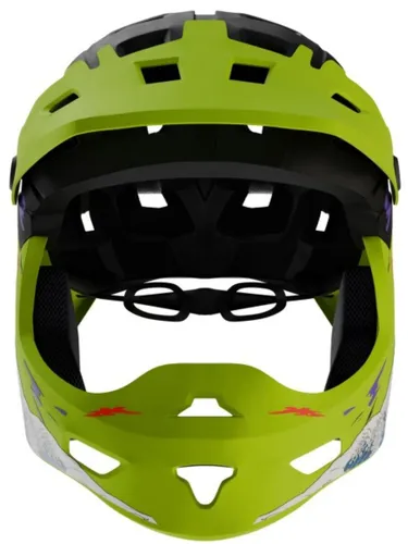 Kask KAMIKAZE Ronin Zielony Full Face (rozmiar L)