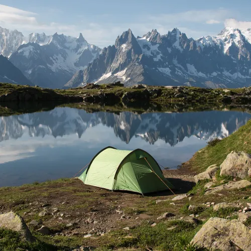 Namiot kempingowy 2-osobowy Vango Scafell 200 pamir green