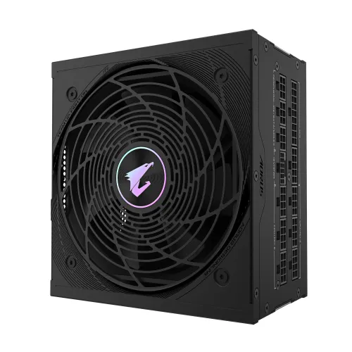 Zasilacz Gigabyte GP-AE1000PM PG5 1000W PCIE5.0 120mm 80+Platinum Czarny