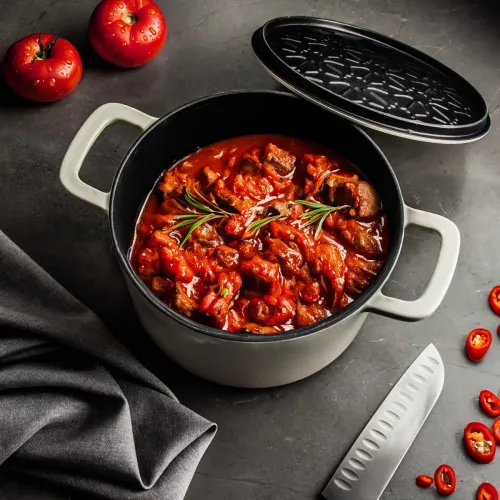 FISSLER Moments 4,5 l - garnek żeliwny z pokrywką