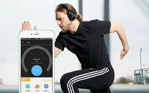 Słuchawki nauszne BLUEDIO T7 Plus ANC Czarny