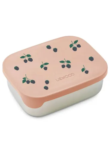 Dziecięcy pojemnik na jedzenie Liewood Arthur Printed Lunch Box - berry / pale tuscany