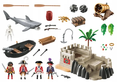 Playmobil 70413 Пираты Крепость Ротрок