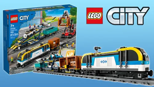 Конструктор Lego 60336 City - Грузовой поезд