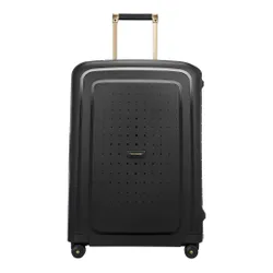 Walizka średnia Samsonite S'Cure DLX - black/gold