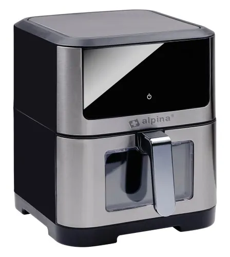 Air Fryer Frytkownica beztłuszczowa ALPINA 871125224542 8l z okienkiem do obserwacji postępów gotowania