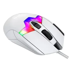 Myszka gamingowa Lorgar MSP80 RGB Biały