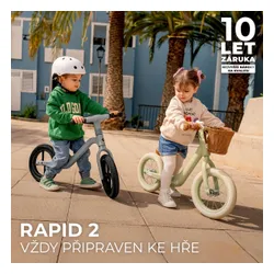Rowerek biegowy Kinderkraft Rapid 2 pink