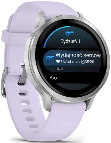 Zegarek sportowy GARMIN Venu 4 41mm Srebrny
