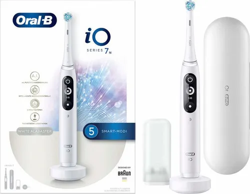 Oral - B магнитная зубная щетка iO Series 7 White Alabaster