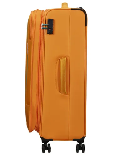 American Tourister Pulsonic'in Geniş Genişletilebilir Valizi-sunset yellow