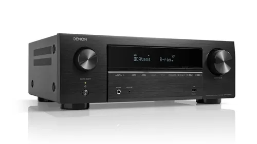 Amplituner Denon AVR-X1800H 7.2-kanałowy Dolby Atmos DTS X Wi-Fi Bluetooth AirPlay Czarny