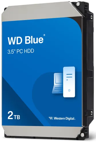 Dysk WD Blue 2TB 3.5" SATA HDD 7200