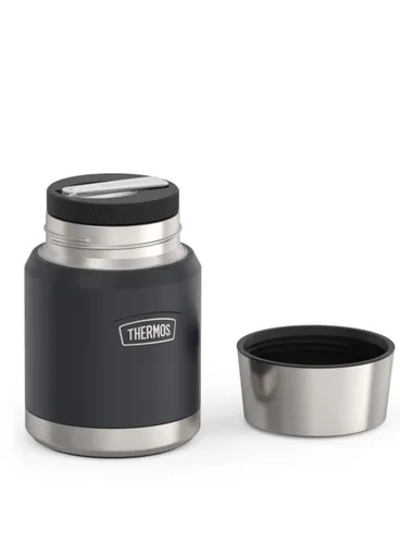 Termos obiadowy z łyżką Thermos Icon Food Jar 0,47 l - granite