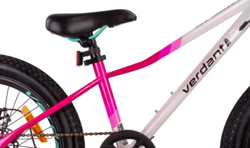 Rower dziecięcy SUN BABY Verdant Calix 20 dla dziewczynki Biało-różowo-miętowy